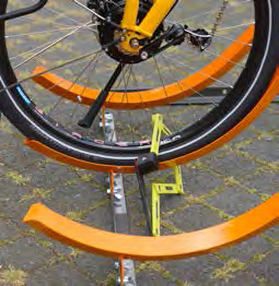 Cycle Stand Semi Vertical b