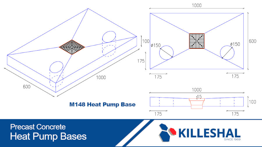 Killeshal M148 Heat Pump Base
